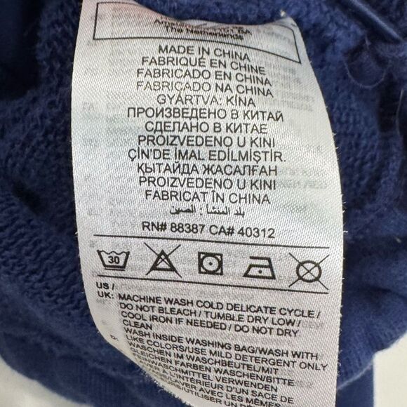 Adidas x Ivy Park Blue Hooded Shrug sweater - Picture 9 of 10